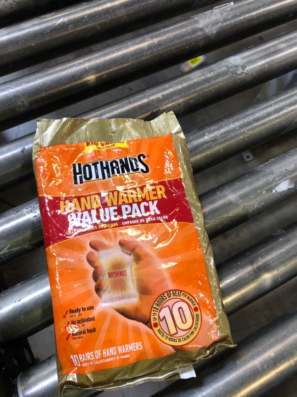 Photo 1 of HotHands Hand Warmer Value Pack, 10 Count (Pack of 1)