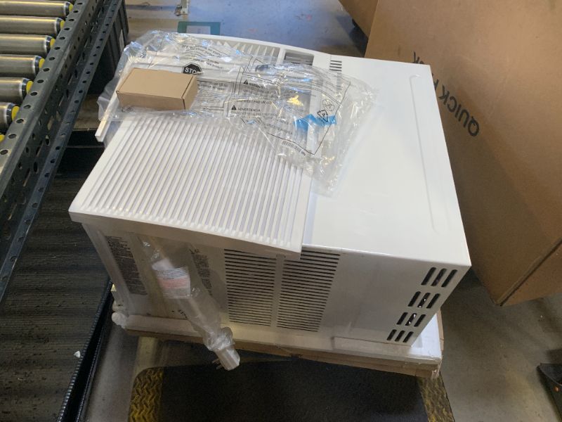 Photo 1 of LG 23,000 BTU Window Air Conditioner with Heat, 230V, AC Heater Combo Window Unit for Rooms up to 1400 Sq. Ft., Perfect for Living Room, Den, Bedroom, or Office, AC Heater Window Unit with Remote