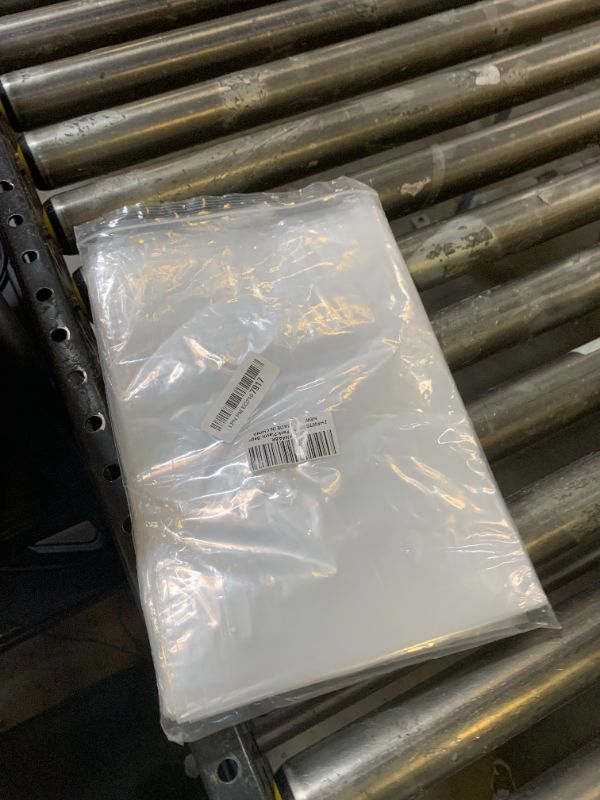 Photo 1 of ZHEWTOEN Large 5 Gallon Plastic Storage Bags (10 Pack) - 18" x 24", 2.4 Mil Thick, Resealable Clear Zipper Bags for Clothes, Travel & Moving