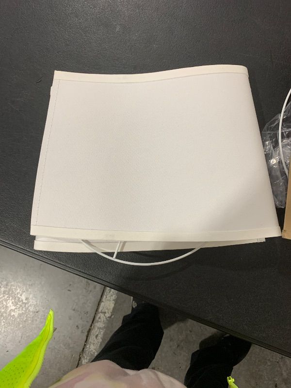 Photo 1 of White lamp shade 