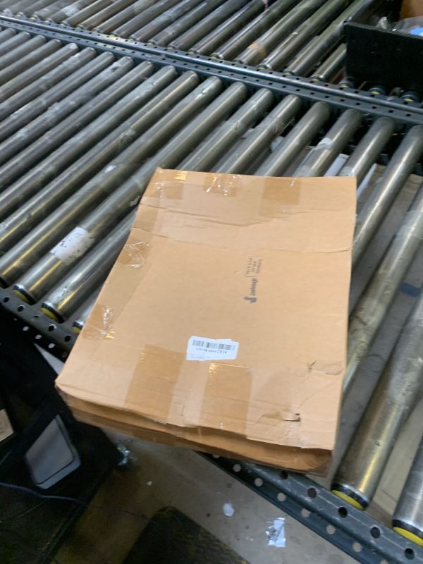 Photo 1 of Janlaugh 10 Sets Vinyl Record Mailers 12.6 x 12.6 x 1" Shipping Boxes Easy Fold Album Corrugated Cardboard Box with Fragile Stickers and Bubble Bags for Packing Shipping Moving Storage (Black)