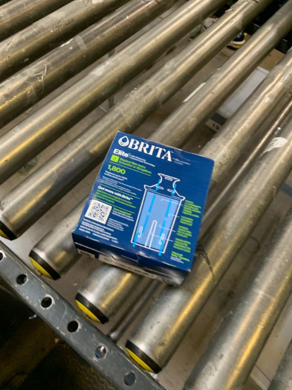 Photo 1 of Brita Elite Water Filter Replacements for Pitchers and Dispensers, BPA-Free, NSF Certified to Reduce 99% of Lead, Lasts Six Months or 120 Gallons, Includes 2 Pitcher Replacement Filters