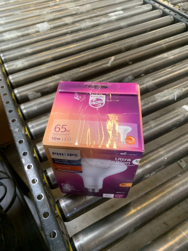 Photo 1 of Philips Ultra Definition BR40 E26 (Medium) LED Floodlight Bulb Soft White 65 Watt Equivalence 1 pk