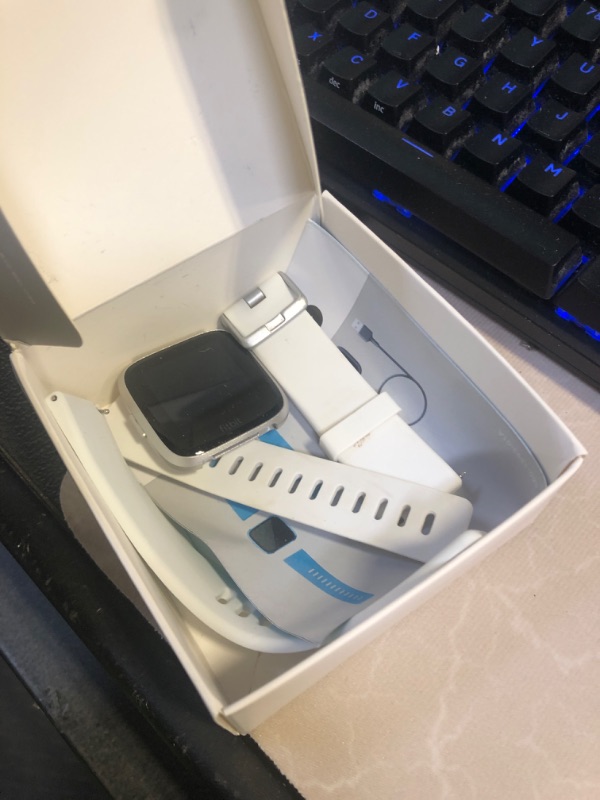 Photo 1 of Fitbit Versa Lite Edition Smart Watch,GPS, One Size (S and L Bands Included)