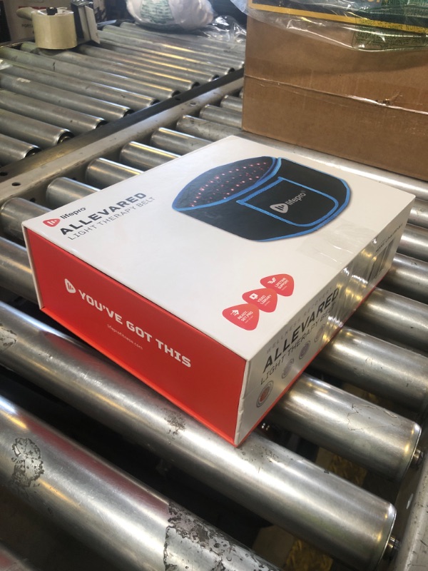 Photo 1 of Lifepro Red Light Therapy Belt - 660nm & 850nm Near Infrared & Red Light Therapy for Body, Relaxing Muscle, Inflammation, Improve Circulation