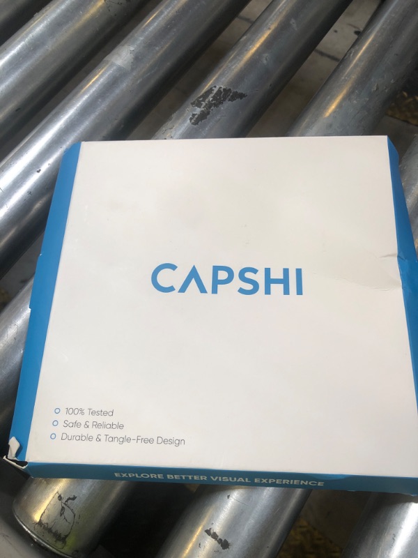 Photo 1 of Capshi 8K 4K DisplayPort Cable 1.4, 10FT DP Cord (VESA Certified, 8K@60Hz, 4K@144Hz, 2K@240Hz/165Hz), 32.4Gbps High Speed Display Port Cable for Gaming Monitor, HDR/FreeSync/G-Sync, Braided, Black