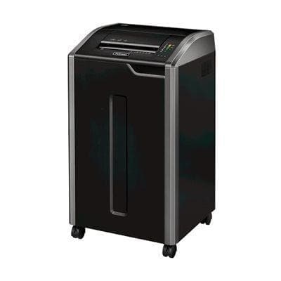 Photo 1 of Fellowes® Powershred® 8-Sheet Super Micro-Cut Paper Shredder, 425HSG, BAA/TAA Compliant, Black/Silver
