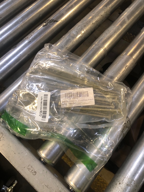 Photo 1 of Wensilon #14 * 8" Extended Deck Screws, (38 pcs) 2 lbs.Lengthen Exterior Wood Screws, Rust Resistant epoxy Coated, Bronze, T30 Star Bit