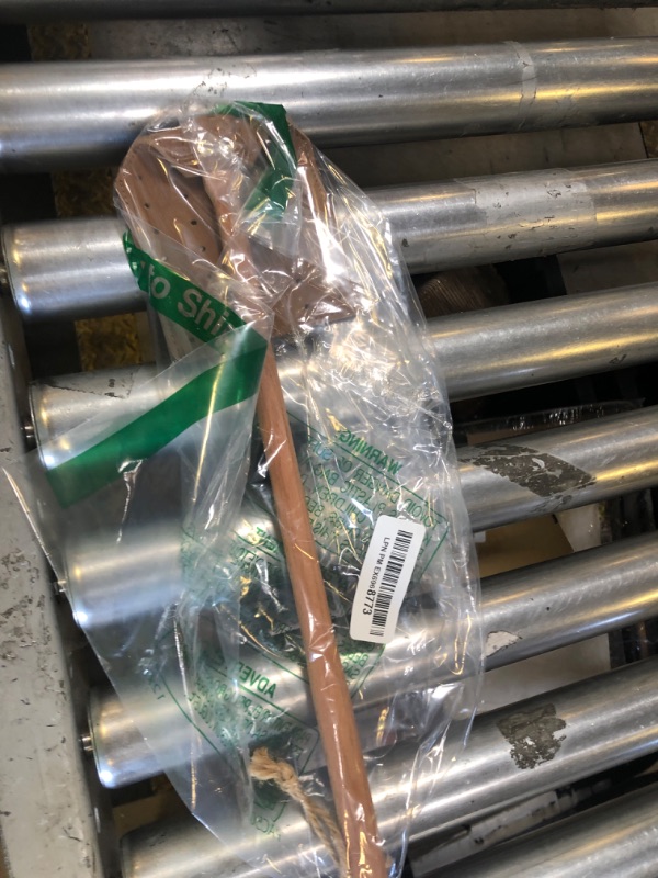 Photo 1 of PEUTIER Leather Fly Swatter, 19.5 Inch Long Heavy Duty Flyswatter Manual with Wooden Handle Fly Catcher for Indoor Outdoor (Brown)