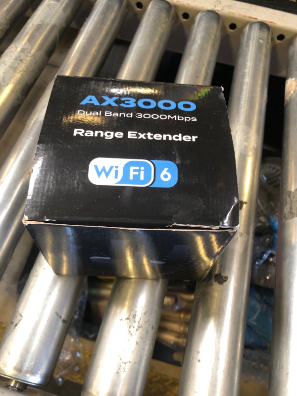 Photo 1 of 2025 AX3000 WiFi 6 Range Extender, WiFi Extender Signal Booster with Gigabit Ethernet Port, Dual Band (2.4G&5.8G) WiFi Repeater Cover up to 13888sp.ft, Faster Speed and Wider Cover, Quick Setup
