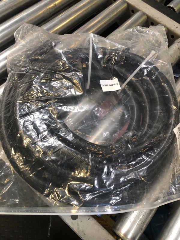 Photo 1 of 5/8 Transmission Hose Fuel Line High-Pressure Transmission Cooler Injection Hose with 10 Clamps For Gas, Diesel, Bio-diesel Fuel, Engine Oil, Hydraulic - 20 Feet