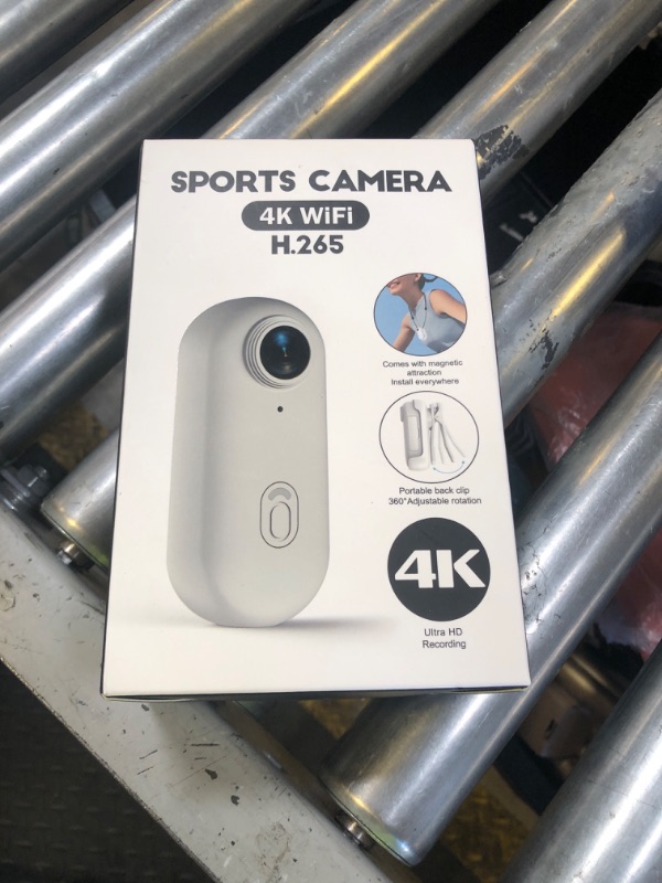 Photo 1 of 4K Mini Body Camera, Wearable Action Body Cam, Sports Action Camera?Thumb Size Hands-Free Recording Body Worn Camera, Premium Portable Camcorder Mount Anywhere for Work, Travel,Fishing, Pet Walking