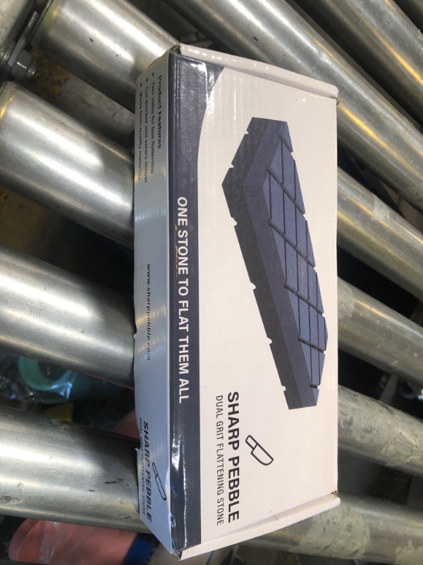 Photo 1 of Sharp Pebble Large Flattening Stone- Dual Grit Coarse/Fine Sharpening Stones Flattener- Diamond Grooves Whetstone Fixer-Re Level Any Whetstones & Waterstones