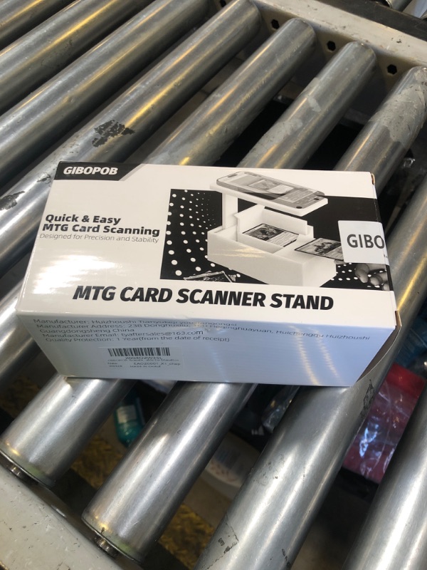 Photo 1 of GIBOPOB Scanstand for Standard Size Trading Cards, Easily scanning MTG Cards, Phone Holder ManaBox Card Scanner, Quickly Scan and Price Check MTG Cards, Only Available for ManaBox