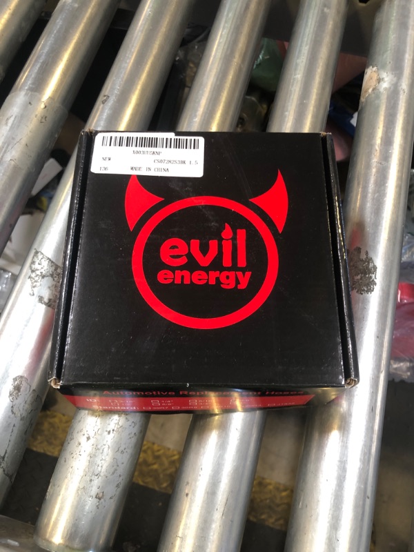 Photo 1 of EVIL ENERGY 3/8" Heater Hose Coolant Radiator Straight 100PSI SAE 20R3 5FT Black
