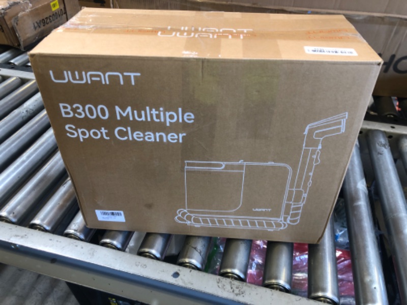 Photo 1 of uwant Portable Carpet Cleaner, 12Kpa Powerful Suction Spot Cleaner Machine, Upholstery Cleaner Machine, Home, Sofa, Car Cleaner, Furniture