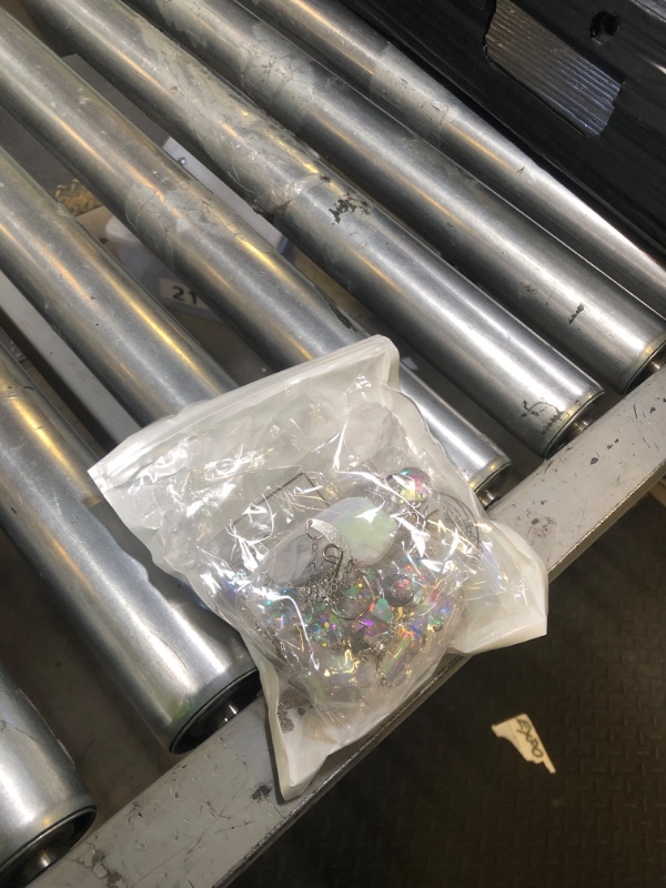 Photo 1 of Sun Catchers, 6 Pieces Colorful Suncatchers Decorative Hanging Clear Crystal Prism Rainbow with Silver Moon Sun Metal Forms Suncatcher Kit for Window Indoor Outdoor Car Mirror Decor Xmas Gift