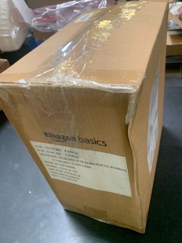 Photo 1 of Amazon Basics 8-Sheet Cross Cut Paper Shredder and Credit Card Shredder - Black