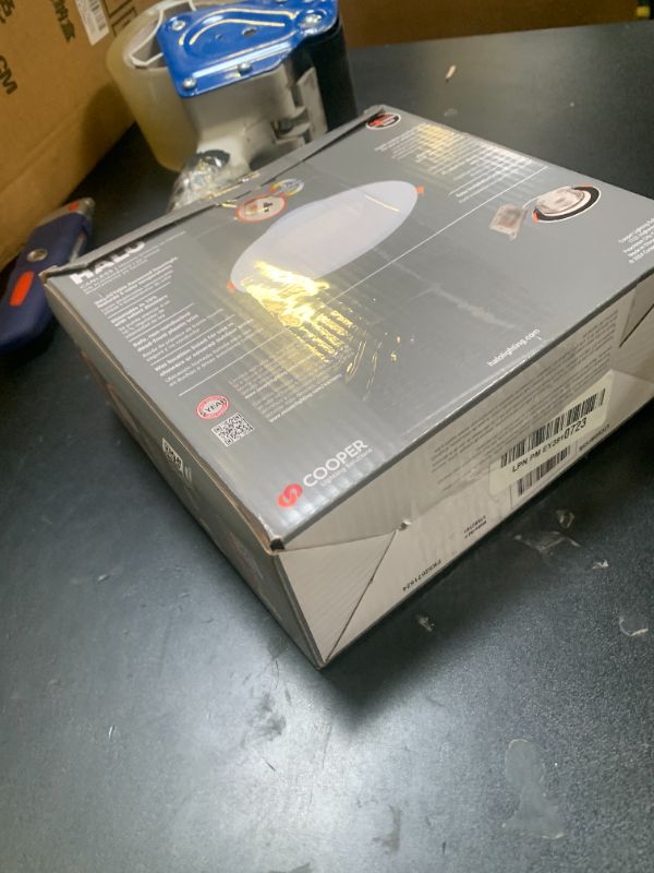 Photo 1 of HALO LT 6-Inch Canless Indoor/Outdoor LED Downlight with Selectable Color Temperature - LTC608FS5B