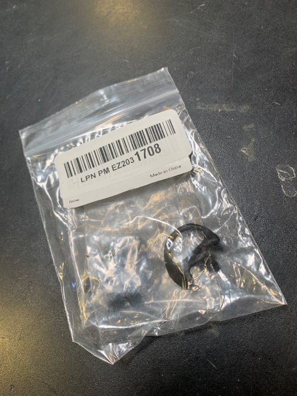 Photo 1 of Replacement Earmold Earbud Earplug for Motorola Kenwood Two-Way Radio Air Acoustic Coil Tube Audio Kits (Black, Medium)