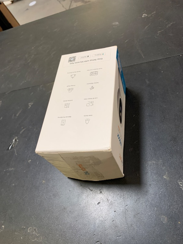 Photo 1 of blurams Indoor Camera 2K, Cameras for Home Security 5GHz, 360° Pet Camera w/Motion Tracking, Phone App, 2-Way Audio, IR Night Vision, Siren, Works with Alexa & Google Assistant