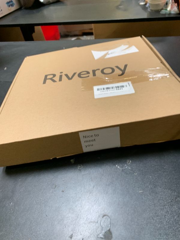 Photo 1 of Riveroy Office Chair Mat - for Hardwood Floors, Large Non-Slip Easy-Clean Floor Protection Blanket (Black, “48 x 36in”).