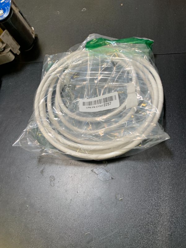 Photo 1 of G-PLUG 10FT RG6 Coaxial Cable Connectors Set - High-Speed Internet, Broadband and Digital TV Aerial, Satellite Sky Cable Extension- Weather-Sealed Double Rubber O-Ring and Compression Connectors White