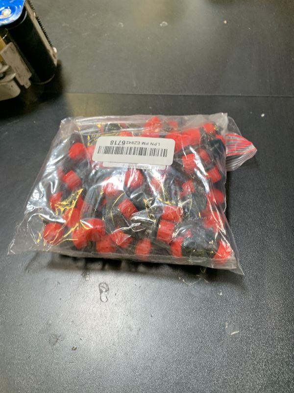 Photo 1 of 100pcs 360 Degree Adjustable Irrigation Drippers Sprinklers, 1/4 Inch Emitters Drip for Watering System by Korty
