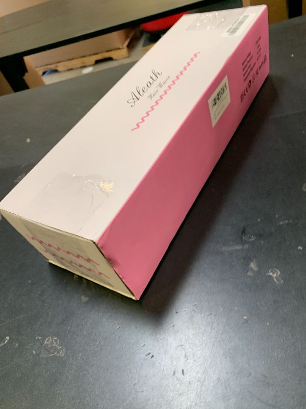 Photo 1 of 1.25 inch Three Barrel Curling Iron: Aleath Large 3 Barrel Hair Crimper with LCD Display - Dual Voltage Hair Waver Jumbo