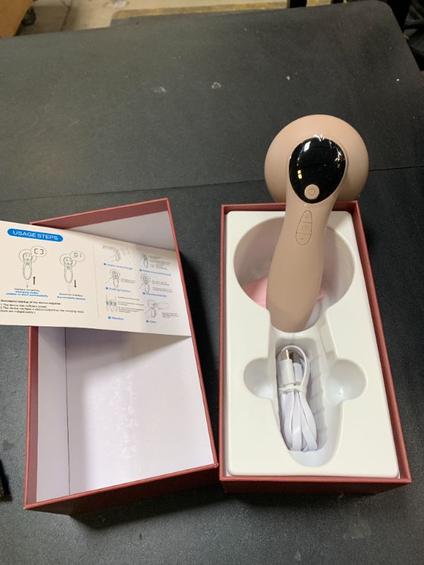 Photo 1 of Depsoul Cellulite Massage Tool - 3 Modes 10 Levels Electric Cellulite Body Massager Machine, Skin Tightening Device with Heating Function for Home Use on Belly, Arm, Waist, Leg, Buttocks, Back