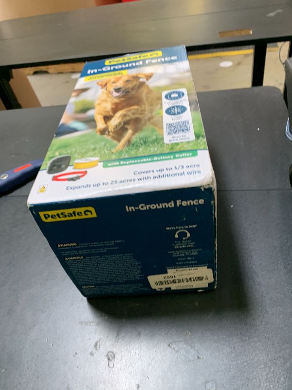 Photo 1 of PetSafe In-Ground Pet Fence for Dogs and Cats Over 8 lb. - Waterproof with Tone and Static Correction - Invisible Fence with Electric Dog Collar