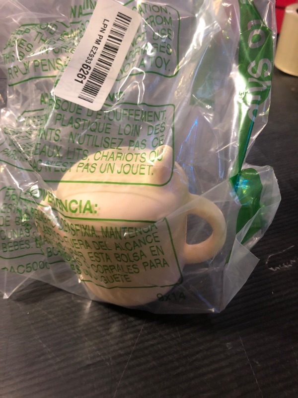 Photo 1 of 6 Months+ Sippy Cups with Handles,Small Silicone Sippy Cups Leak Proof 5oz,No Spill Sippy cups for Toddlers (Milk)