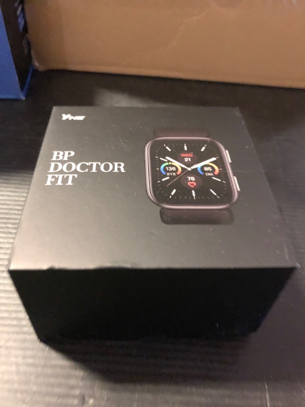 Photo 1 of YHE Smart Watch Blood Pressure, 1.95'' Blood Pressure Monitor with Air Pump Band, Blood Pressure Watch for Sleep and Sports Tracking for Android iOS Supports Data Sharing, Reminder Monitoring Etc