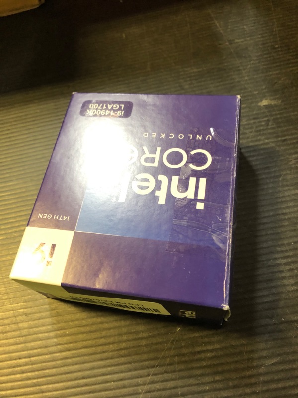 Photo 1 of Intel® Core™ i9-14900K Desktop Processor 24 cores (8 P-cores + 16 E-cores) up to 6.0 GHz