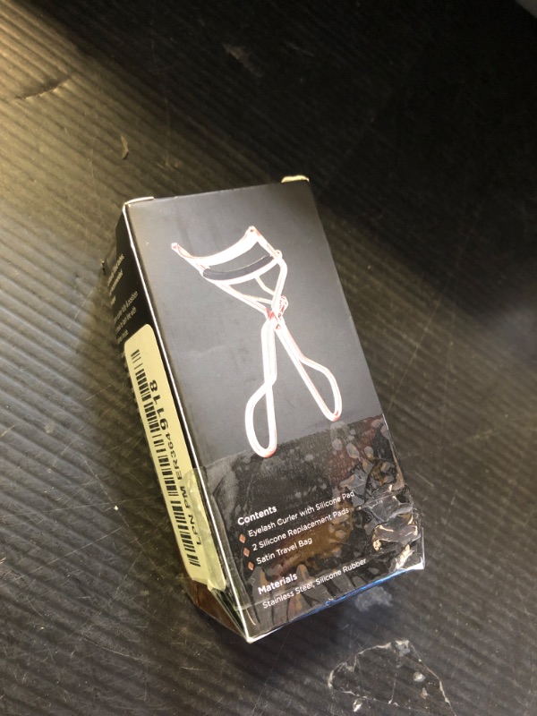 Photo 1 of Brilliant Beauty Eyelash Curler with Satin Bag & Refill Pads - Award Winning - No Pinching, Just Dramatically Curled Eyelashes for a Lash Lift in Seconds (Rose Gold)