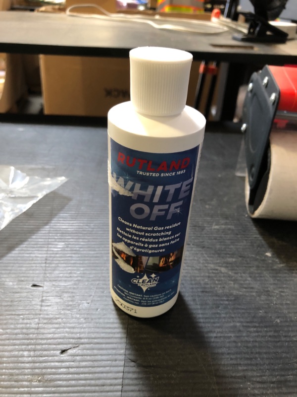 Photo 1 of Rutland White Off, Gas Fireplace Glass Cleaner Cream, 8 Fl Oz