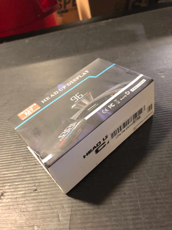 Photo 1 of Car HUD Head Up Display M7, OBD/GPS Smart Gauge, Driving Speed, Engine RPM, Voltage, Water Temperature, Etc.., Works Great for All Cars