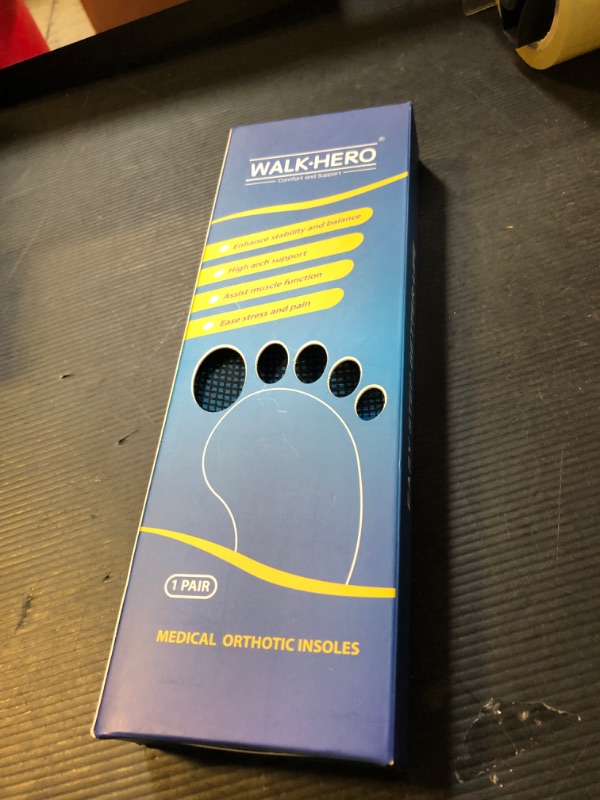 Photo 1 of Plantar Fasciitis Relief - Arch Support Insoles for Men Women, Shoe Inserts for Flat Feet, Orthotic Shoe Insoles All-Day Energy and Comfort with Every Step (Mens 11-11 1/2 | Womens 13-13 1/2)