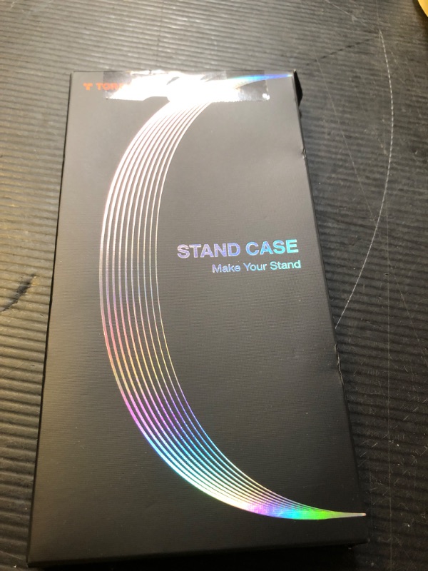 Photo 1 of TORRAS Ostand Q3 Air for iPhone 16 Pro Max Case with 360 Magnetic Stand, Fit for MagSafe, Military Grade Drop Tested, Camera Control Button, Shockproof Phone Case for iPhone 16 Pro Max 6.9", Black