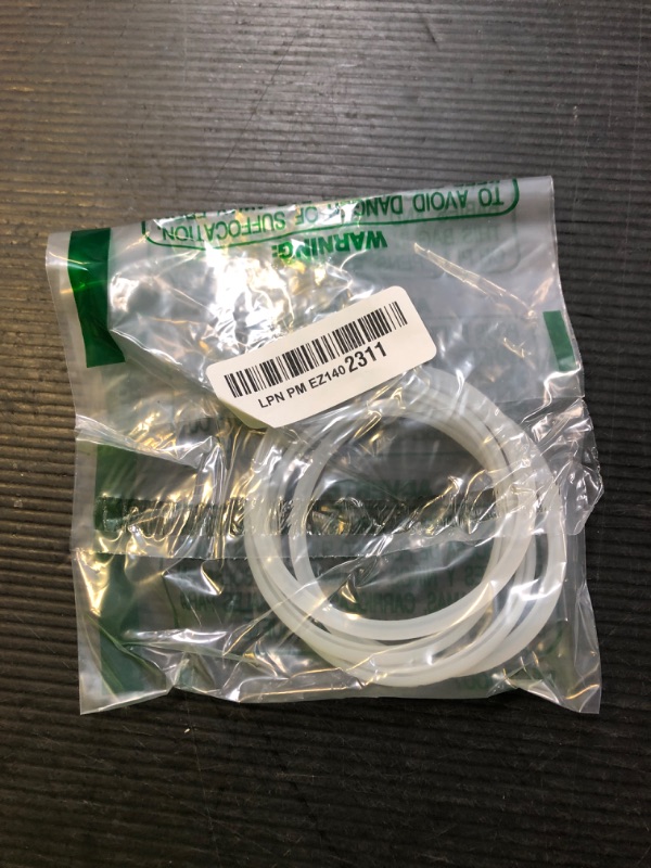 Photo 1 of uxcell 40oz Replacement Rubber Lid Seals, 4 Pcs 3" Diameter O Shaped Resealable Lid Gaskets for Stainless Steel Insulated Tumbler Mugs Cups Vacuum, White