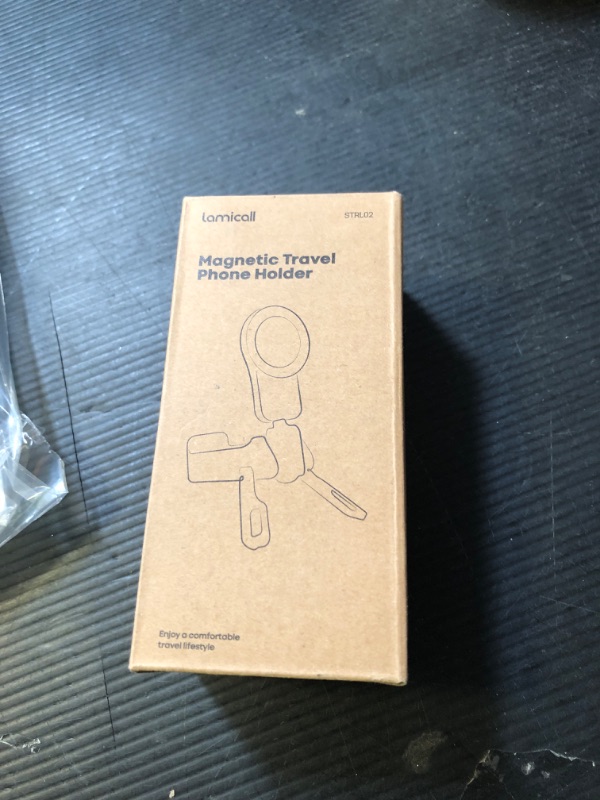 Photo 1 of Lamicall for Magsafe Airplane Phone Holder, Airplane Travel Essentials for Flying Plane, Handsfree Airport Phone Mount Long Flight Must Haves for Woman Man Fits iPhone 16 15 14 Pro Max Series