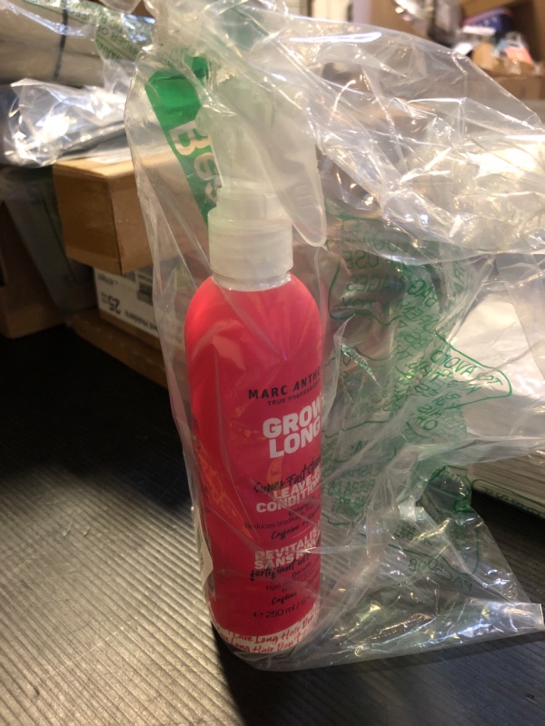 Photo 1 of Marc Anthony Leave-In Conditioner Spray & Detangler, Grow Long Biotin - Anti-Frizz Deep Conditioner For Split Ends & Breakage - Vitamin E, Caffeine & Ginseng for Curly, Dry & Damaged Hair