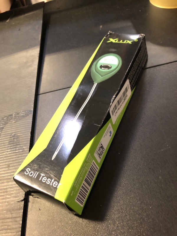 Photo 1 of XLUX Soil Moisture Meter, Plant Water Monitor, Hygrometer Sensor for Gardening, Farming, Indoor and Outdoor Plants, No Batteries Required