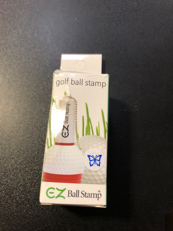 Photo 1 of EZBallStamp Golf Ball Stamp - Blue Butterfly