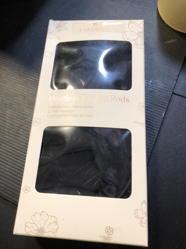 Photo 1 of Yanibest Heatless Curls Overnight, Soft Heatless Hair Curler to Sleep in, No Heat Ribbon Wrap, Heatless Curling Set for Long Short Hair with Hair Scrunchies and Clip
