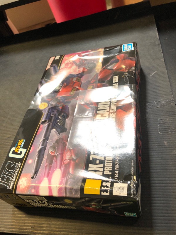 Photo 1 of Bandai Hobby - Mobile Suit Gundam - #190 RX-77-2 Guncannon (Revive), Bandai Spirits HGUC 1/144 Model Kit