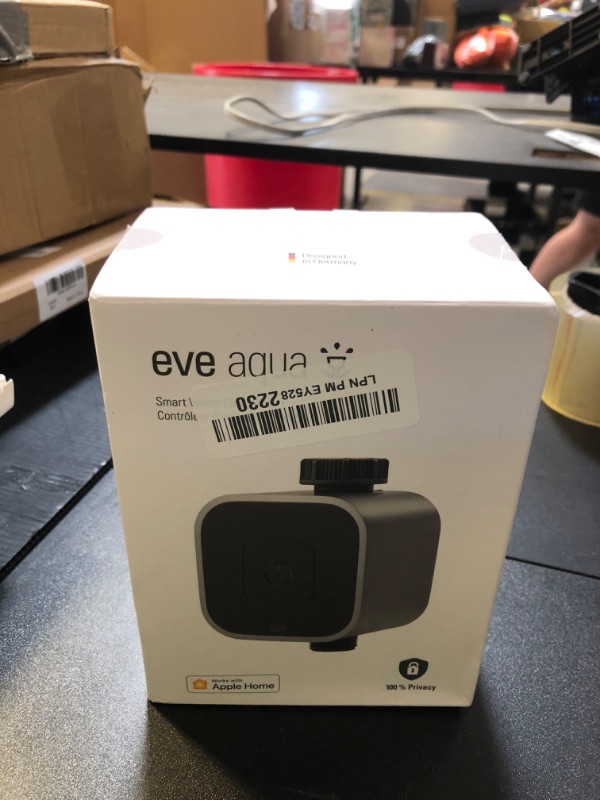 Photo 1 of Eve Aqua – Smart Water Controller for Apple Home app or Siri, irrigate Automatically with schedules, Easy to use, Remote Access, no Bridge, Bluetooth/Thread, HomeKit