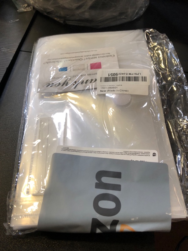 Photo 1 of A5 Plastic Clear Envelopes Folder with Hook & Loop Closure 6x10" Invoice Receipt Cash Organization with Label Pocket 12pcs