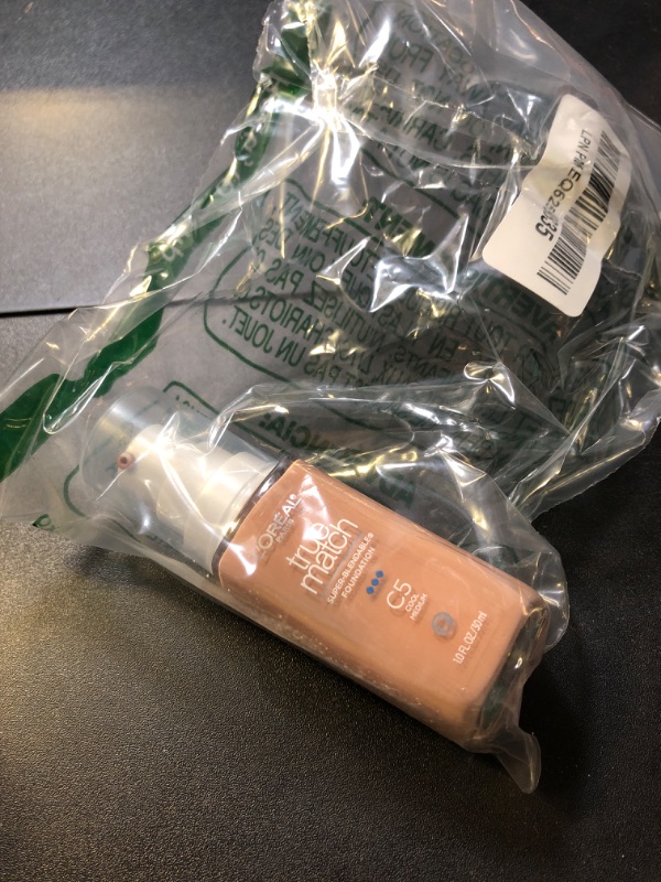 Photo 1 of L'Oreal Paris True Match Super-Blendable Foundation, Medium Coverage Liquid Foundation Makeup, C5, Medium, 1 Fl Oz