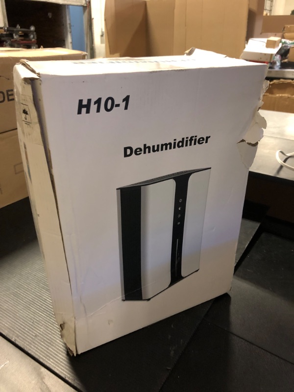 Photo 1 of PTHRAOUTA 95oz Home Dehumidifier, (950 sq.ft) Quiet dehumidifier for Bedroom Bathroom with Drain Hose, with Air Reusable Filter Indoor deshumidificador for Basement RV Closet